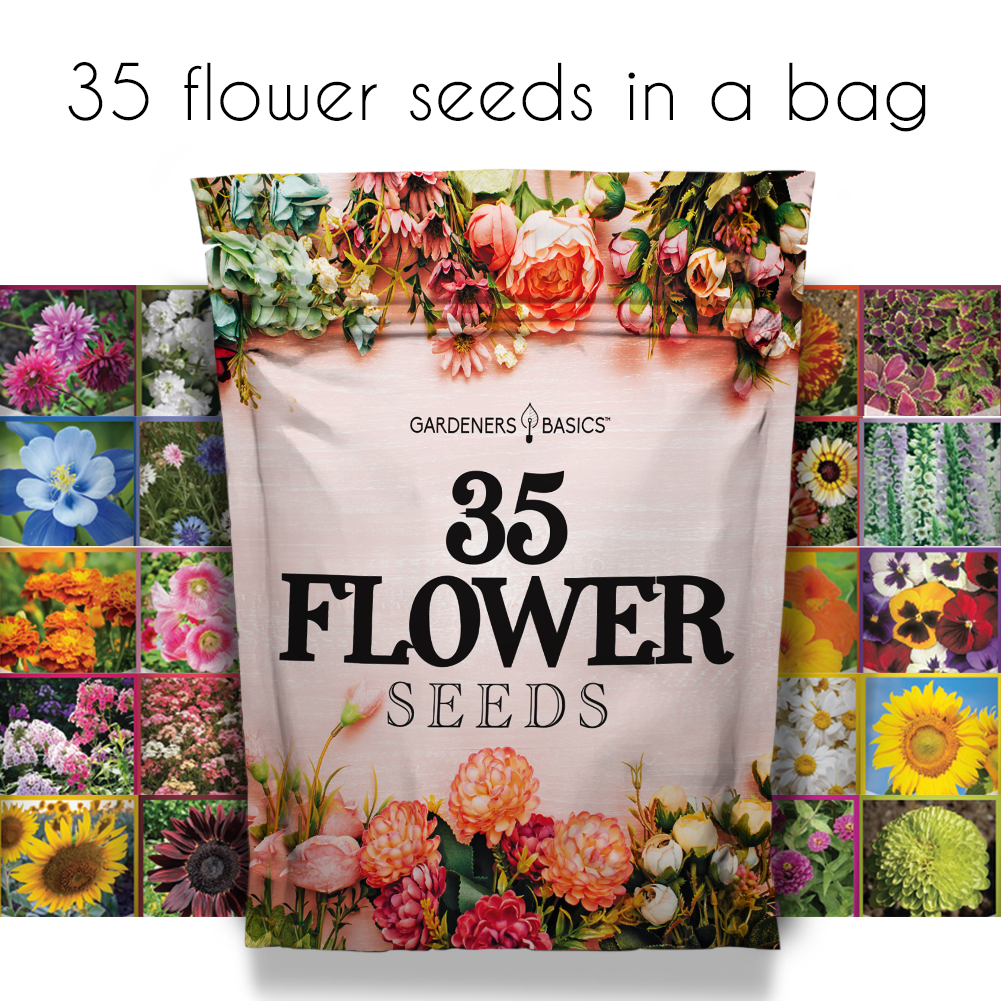  85,000 Wildflower Seeds, 35 Varietiey Wild Flowers
